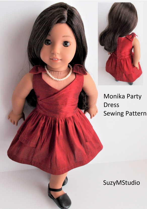 Monica Party Dress Pattern SuzyMStudio